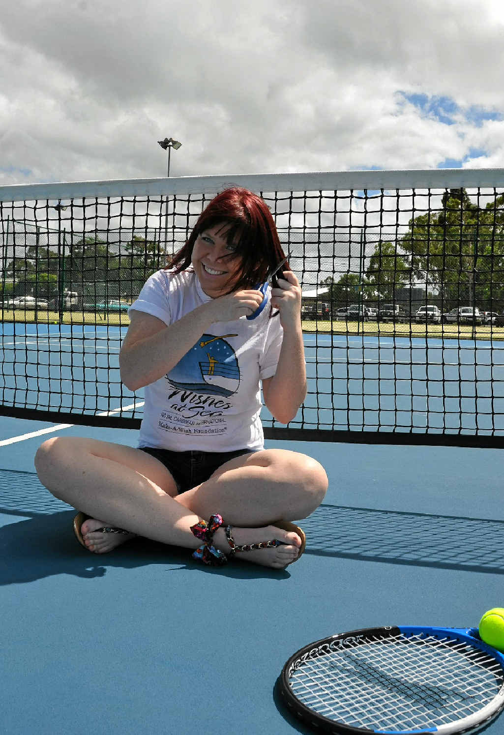 Ash Tatchell will shave her head next weekend to raise money for the Leukaemia Foundation.